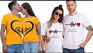 Couple T-Shirts Designs | Valentine T-Shirt | Couple Matching T-Shirt | Latest Fashion Design