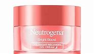 Neutrogena Bright Boost Overnight Recovery Gel Cream with Neoglucosamine, Brightening Nighttime Moisturizer, Oil-Free & Non-Comedogenic, 1.7 oz