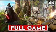 STAR WARS BATTLEFRONT Gameplay Walkthrough Part 1 FULL GAME [4K 60FPS PC ULTRA] - No Commentary