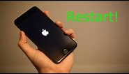 iPhone 8 / 8 PLUS HOW TO: Force Restart