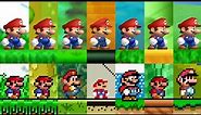 New Super Mario All-Stars - All First Levels. ᴴᴰ