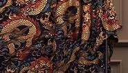 Tileable Chinese Dragon Fabric Meterial by me😊 @style3d95 @stylist3d529