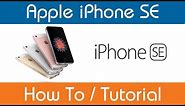 How To Set Up Touch ID - iPhone SE