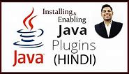 Installing and Enabling Java Plugin to Run Java Applets in Browser (HINDI)