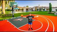 I Built an OFFICIAL Basketball Court in my Backyard!