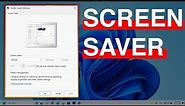 How to Set a Cool Screensaver in Windows 11 (2023)