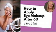 This is The *BEST* Way To Apply Eyeliner After 60! ;) | Makeup for Older Women Tutorial