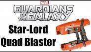 Marvel Guardians of the Galaxy Star-Lord Quad Blaster Unboxing and Review