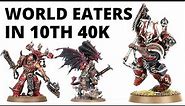 World Eaters in Warhammer 40K 10th Edition - Full Index Rules, Datasheets and Launch Detachment