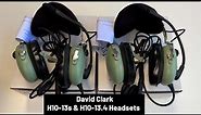 David Clark H10-13.4 and H10-13S aviation headsets - unboxing video