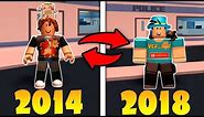 MY ROBLOX CHARACTER EVOLUTION! (2014-2018)