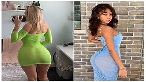 37 Hot Chicks In Tight Dresses That Can't Contain Their Curves