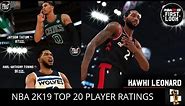 NBA 2K19 Ratings: Top 20 Players