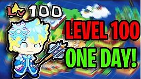 Prodigy - How To Get Level 100 In One Day!(INSANE)