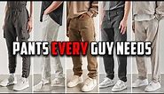 5 Types of Pants Every Guy Needs