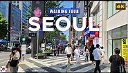 Seoul KOREA - Gangnam Street City Ambience Walking Tour