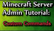 Minecraft Admin How-To: Custom Bukkit Commands