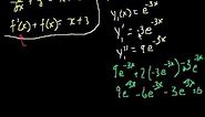 What is a differential equation