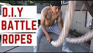 How to Make Battle Ropes | D.I.Y Gym Equipment