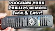 Programming Your Phillips Universal Remote Control to ANY Device