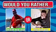 Would You Rather Meme Song Edition | M3gan Dance or Wednesday Dance? Skibidi dop or That One Guy?