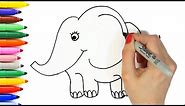 10 Easy Animal Drawings for Kids Vol. 1 | Step by Step Drawing Tutorials | How to Draw Cute Animals