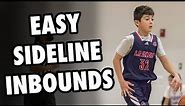5 EASY Sideline Inbounds Plays For Youth