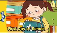 First Day of School | Back to School | Stories for Kindergarten