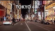Tokyo 4K - Neon Nightlife - Night Drive