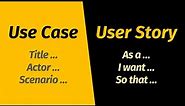Understanding Use-Cases & User Stories | Use Case vs User Story | Object Oriented Design | Geekific