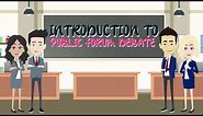 Introduction To Public Forum Debate