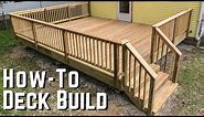 How To Build A Deck // DIY Home Improvement