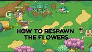 how respawn the flowers in prodigy math game