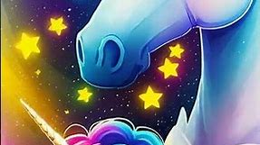 Cute Fantasy Unicorns - Live Wallpaper for Mobile Phones - Ai Generated Animation