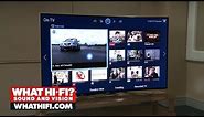 Samsung UE65H8000 unboxing -- curved LCD/LED TV 2014
