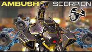 War Robots Super Assassin Scorpion Build | Best Scorpion Builds | War robots MK3 Gameplay WR
