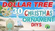 🐬 30 Coastal Christmas Ornament Dollar Tree DIYS! Beach Christmas Tree Decor