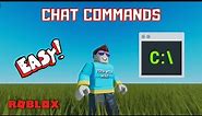 How to Make a Command System in Chat - Roblox Studio Tutorial