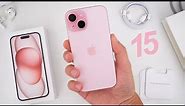 Apple iPhone 15 Unboxing, Hands-On & First Impressions! (Pink)