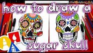 How To Draw A Sugar Skull