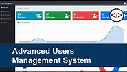 Advanced Users Management System