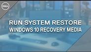 Recover Windows 10 from USB Device (Official Dell Tech Support)