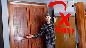 DIY Sliding Closet Barn Doors