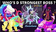 PRODIGY: WHO'S THE STRONGEST BOSS IN PRODIGY MATH GAME WORLD?? + MANY BOSS BATTLES w/1Doctorgenius