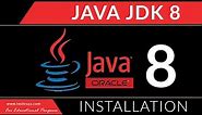 How to download and install Java JDK 8 on Windows 10