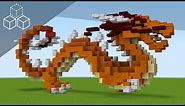 How to Build a Chinese Dragon (Advanced) | Minecraft Tutorial