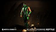 Mortal Kombat X | Klassic Reptile Mod (Human Skin) by wyruzzah