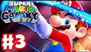 Super Mario Galaxy - Gameplay Walkthrough Part 3 - Space Junk Galaxy! (Super Mario 3D All Stars)