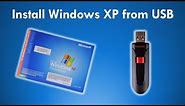 Install Windows XP from a USB Flash Drive with Easy2Boot