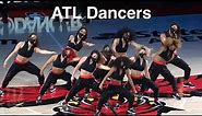 ATL Dancers (Atlanta Hawks Dancers) - NBA Dancers - 1/15/2022 Dance Performance - Hawks vs Knicks